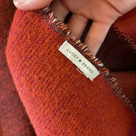 Lucky Brand Poncho - Picture 2 of 3